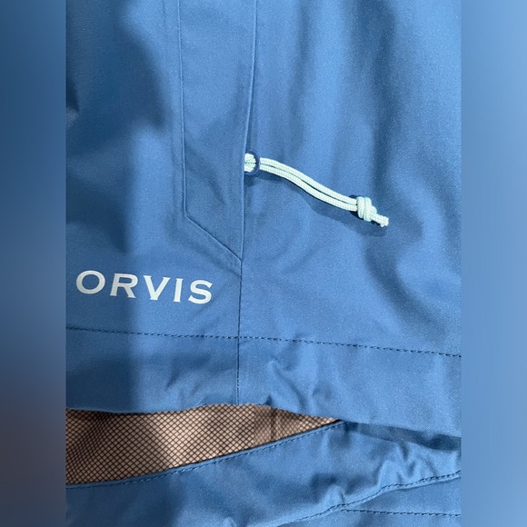 ORVIS women’s ultralight storm rain jacket | XL | lake blue/ fresh air - Picture 9 of 9